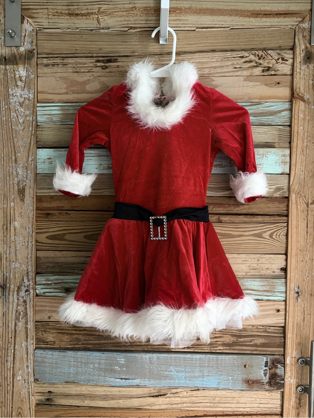 Revolution Dancewear Mrs Claus Santa Costume Dress MC Medium Child Christmas